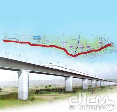 Site map of Baolan Passenger Dedicated Line
