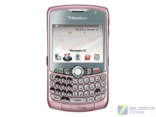 Popular smart phones change into pink BlackBerrys 8330/8130 debut